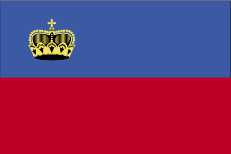 Nationalflagge Liechtenstein