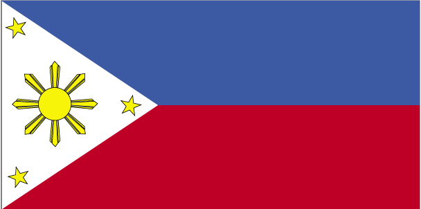 Nationalflagge Philippinen