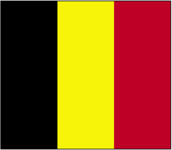 Nationalflagge Belgien