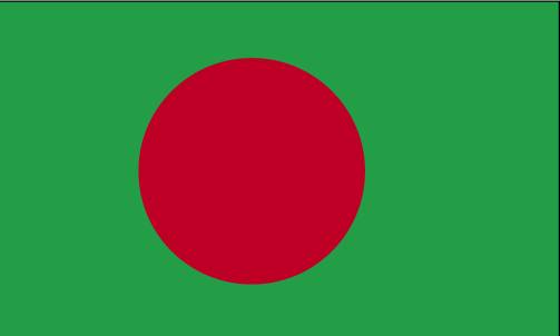 Nationalflagge Bangladesch