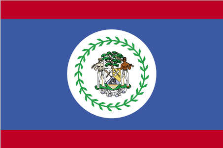 Nationalflagge Belize
