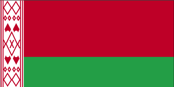 Nationalflagge Belarus, Weissrussland