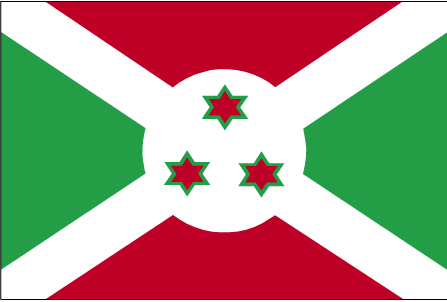 Nationalflagge Burundi