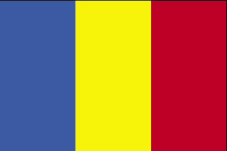 Nationalflagge Tschad