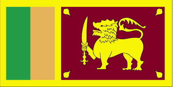 Nationalflagge Sri Lanka