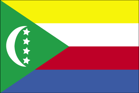 Nationalflagge Komoren