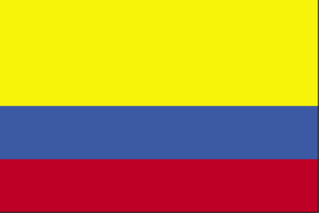 Nationalflagge Kolumbien