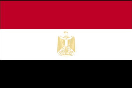 Nationalflagge Ägypten