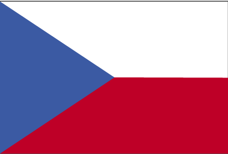 Nationalflagge Tschechien