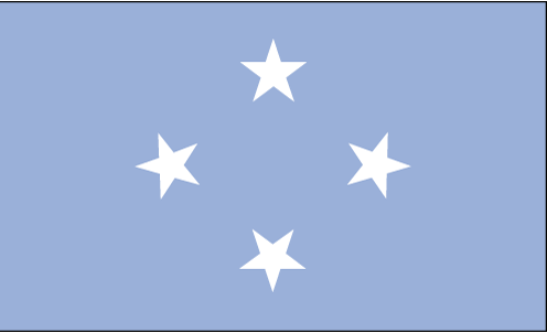 Nationalflagge Mikronesien
