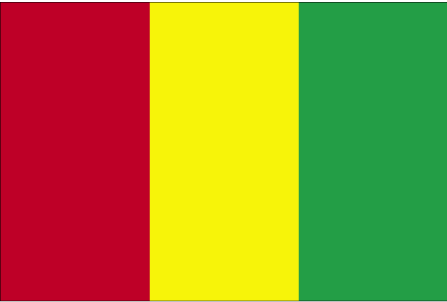 Nationalflagge Guinea