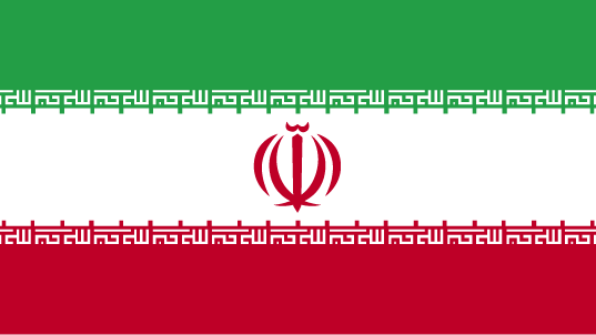 Nationalflagge Iran