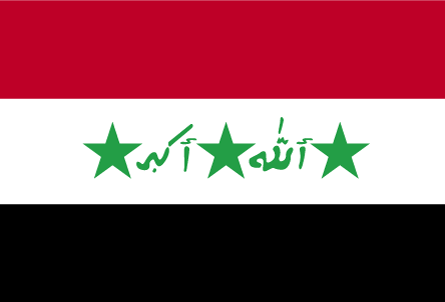 Nationalflagge Irak