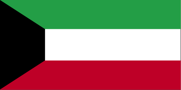 Nationalflagge Kuwait