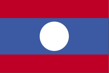 Nationalflagge Laos