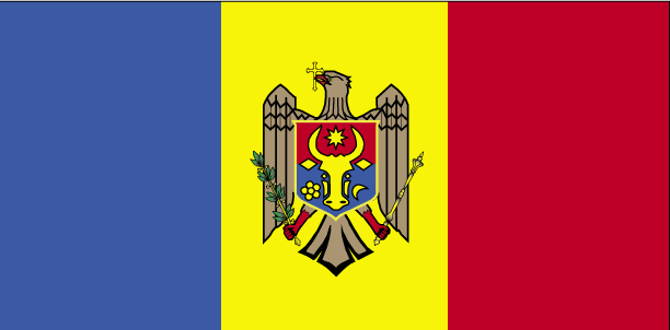 Nationalflagge Moldau