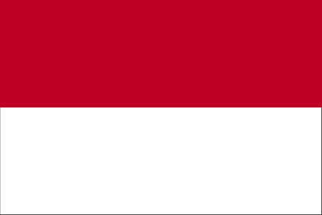 Nationalflagge Monaco