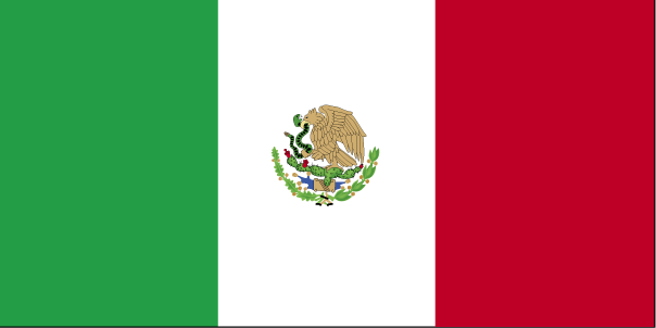 Nationalflagge Mexiko