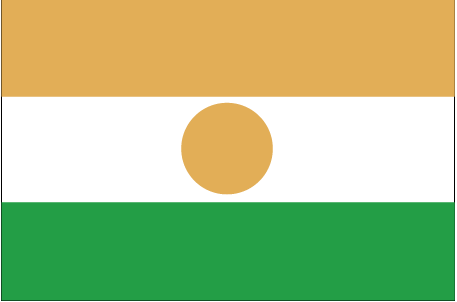Nationalflagge Niger