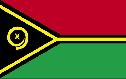 Nationalflagge Vanuatu