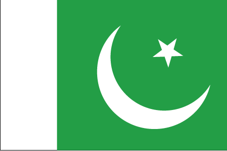 Nationalflagge Pakistan