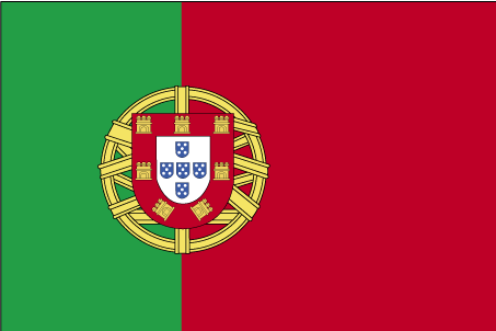 Nationalflagge Portugal