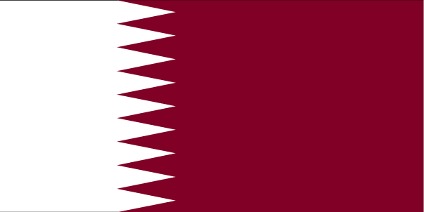 Nationalflagge Katar