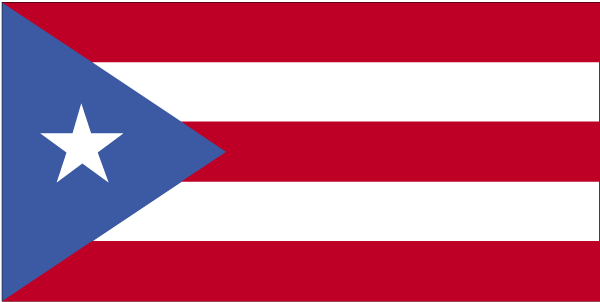 Nationalflagge Puerto Rico