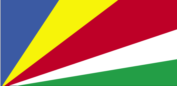 Nationalflagge Seychellen