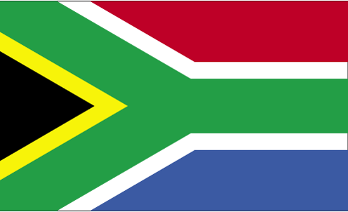 Nationalflagge Süd-Afrika