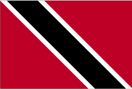 Nationalflagge Trinidad und Tobago