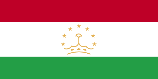 Nationalflagge Tadschikistan
