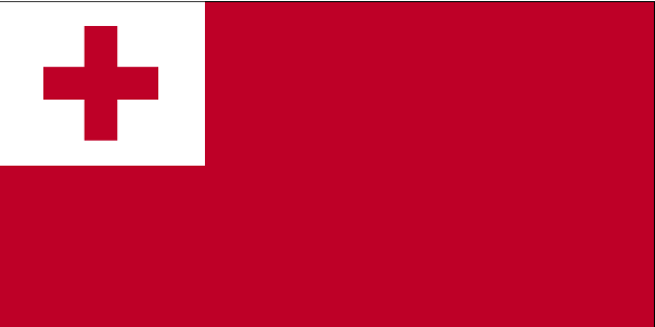 Nationalflagge Tonga