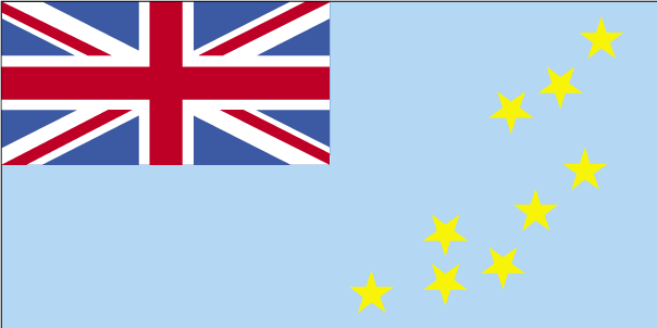 Nationalflagge Tuvalu