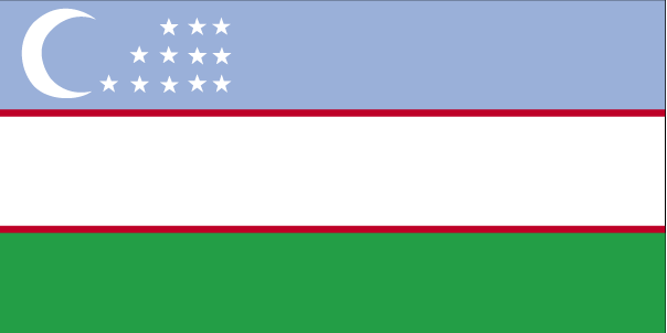 Nationalflagge Usbekistan