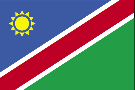 Nationalflagge Namibia