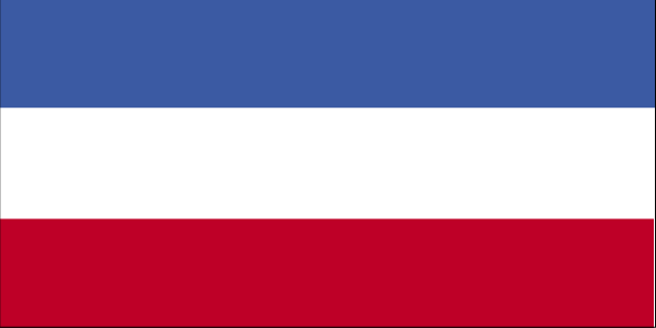 Nationalflagge Jugoslawien
